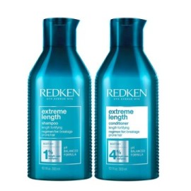 Redken Extreme Lenght Kit Rinforzante Capelli Lunghi Shampoo 300ml Conditioner 300ml