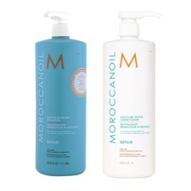Moroccanoil Kit Moisture Repair Shampoo e Conditioner 1000ml - shampoo e balsamo ristrutturanti