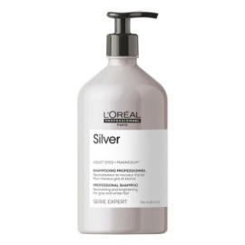 L'Oréal Professionnel Paris Serie Expert Silver Shampoo 750ml - shampoo per capelli grigi e bianchi