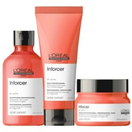 L'Oréal Professionnel Serie Expert Inforcer Kit Shampoo 300ml, Balsamo 250ml, Maschera 250ml