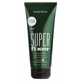 Matrix Style link Play Super fixer Strong hold hair gel 200ml - gel tenuta forte