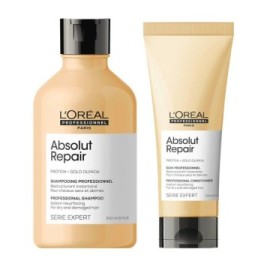 L'Oréal Professionnel Serie Expert Absolut Repair Kit Capelli Danneggiati Shampoo 300ml Conditioner 200ml